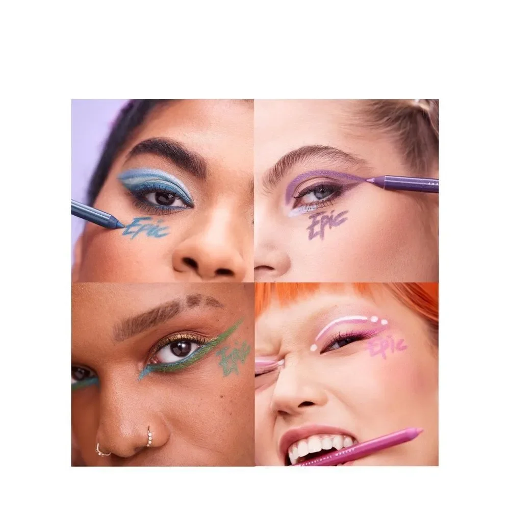 $5 🌙 NYX Epic‎ Wear Long Lasting Eyeliner Pencil In Blue Trip NEW FULL SZ